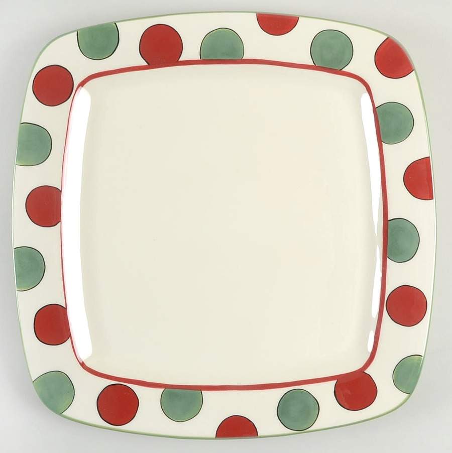 Simply Christmas 12" Square Serving Platter by Caffco-1