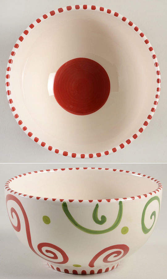 Simply Christmas Soup/Cereal Bowl by Caffco-1