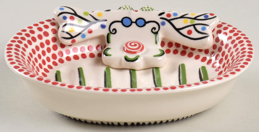 Simply Christmas Soap Dish by Caffco-1