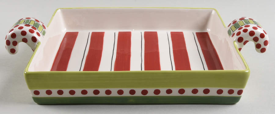 Simply Christmas 13" Handled Tray by Caffco-1
