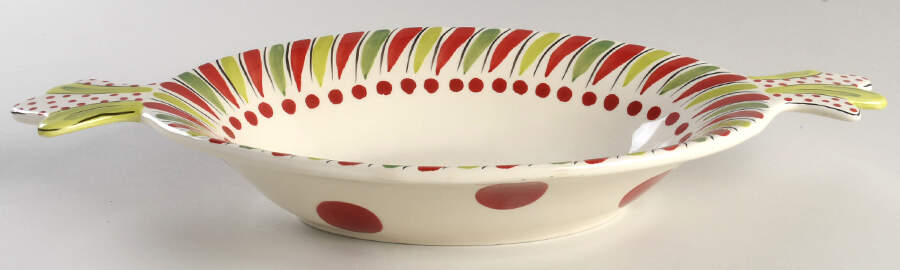 Simply Christmas 18" Oval Serving Bowl by Caffco-1