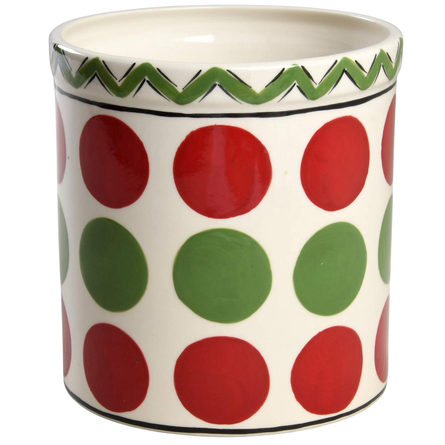 Simply Christmas Cookie Jar No Lid by Caffco-1