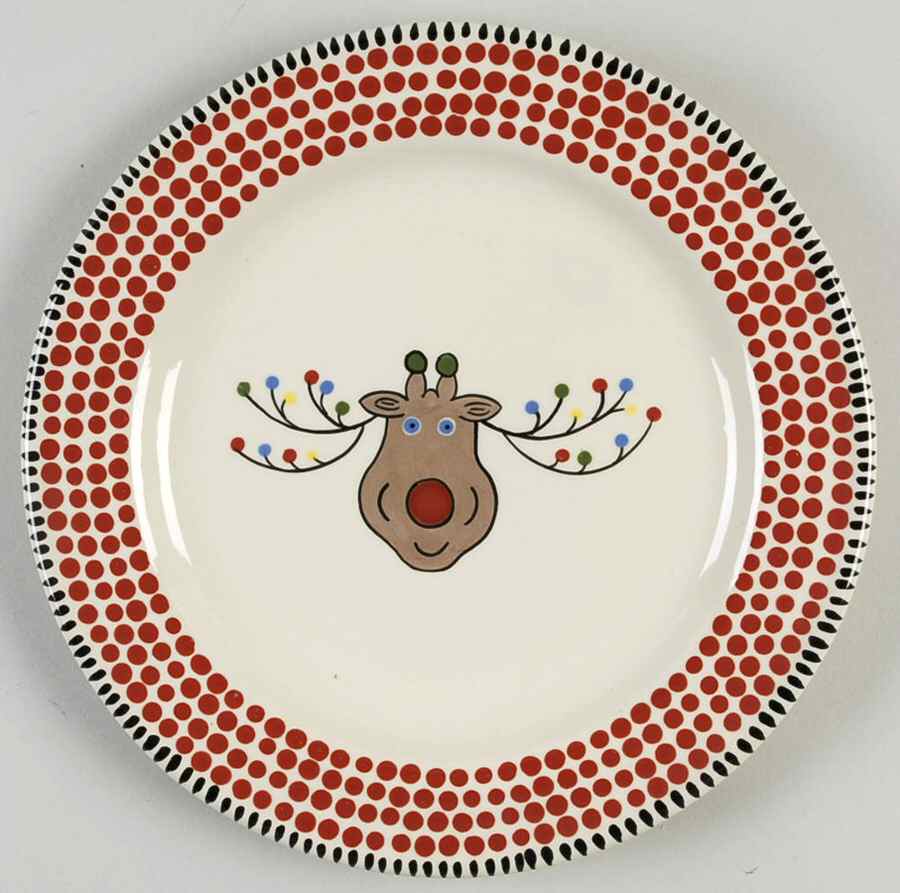 Simply Christmas Salad Plate by Caffco-1