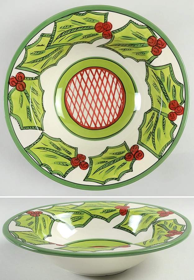 Simply Christmas 11" Round Serving Bowl by Caffco-1
