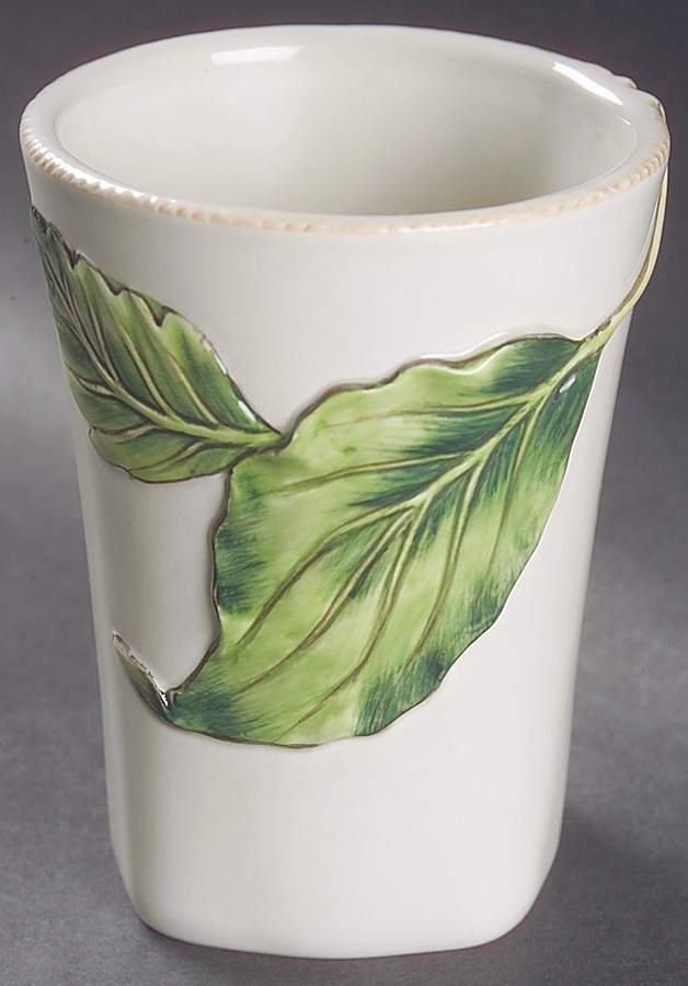Manhattan Garden China Bathroom Tumbler by Fitz & Floyd-1