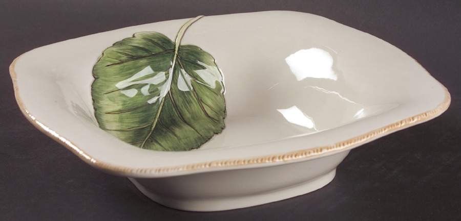 Manhattan Garden Large Rim Soup Bowl by Fitz & Floyd-1