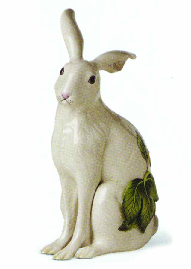 Manhattan Garden Rabbit Figurine by Fitz & Floyd-1
