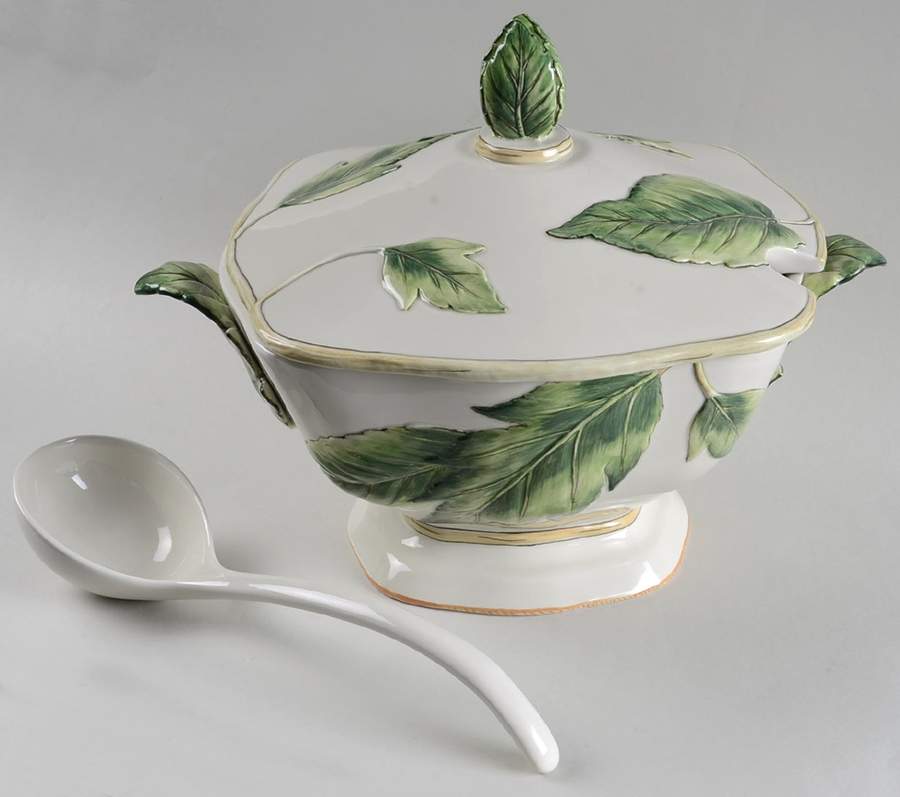 Manhattan Garden Tureen & Lid w/Ladle by Fitz & Floyd-1