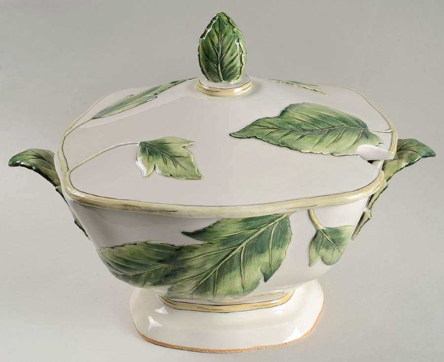 Manhattan Garden Tureen &  Lid by Fitz & Floyd-1