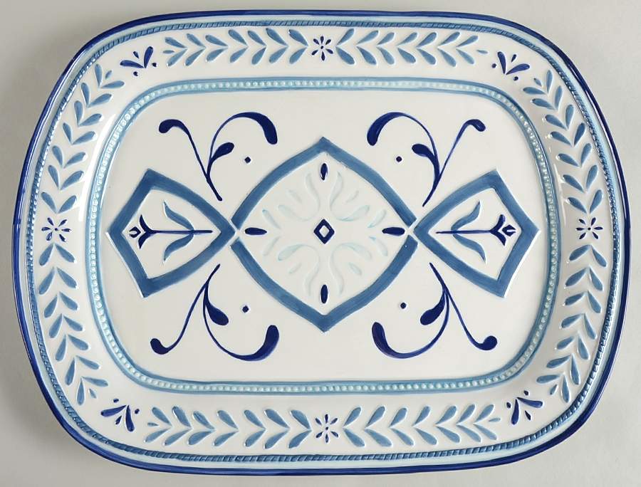 Sorrento 17" Oval Serving Platter by Fitz & Floyd-1
