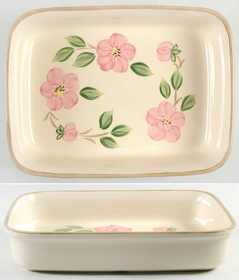 Desert Rose (China) 11" Lasagna by Franciscan-1
