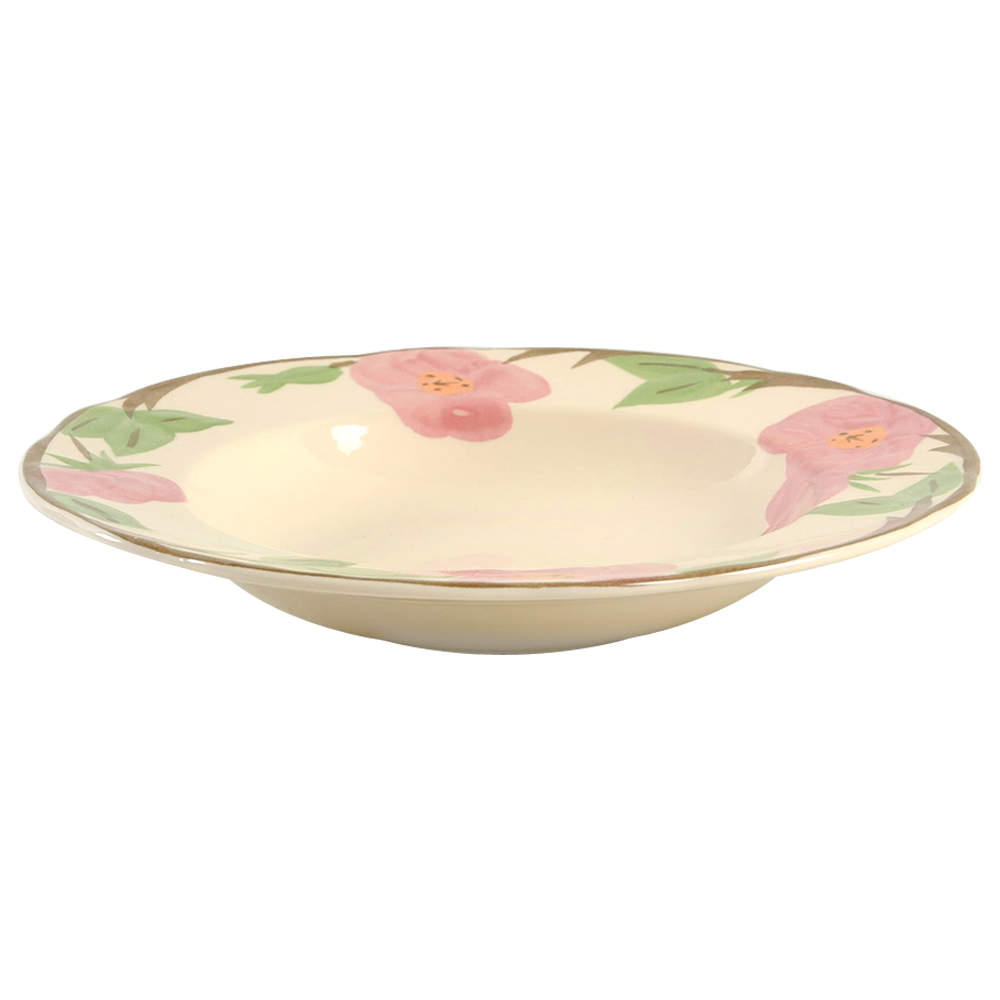 Desert Rose (China) Rim Soup Bowl by Franciscan-1
