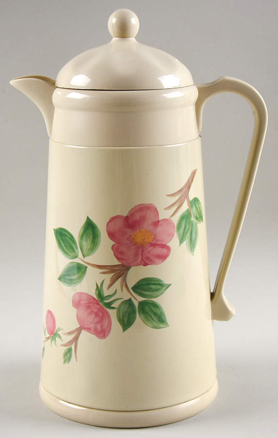 Desert Rose (China) Plastic Thermos/Carafe & Lid by Franciscan-1