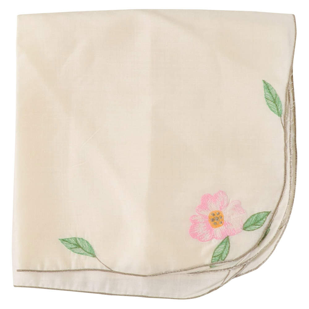 Desert Rose (China) Embroidered Cloth Napkin by Franciscan-1