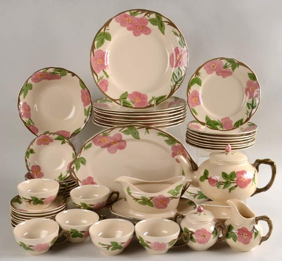 Desert Rose (China) 48 Piece Set by Franciscan-1