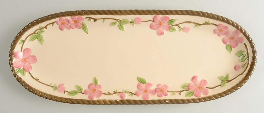 Desert Rose (China) 16" Bread Tray by Franciscan-1