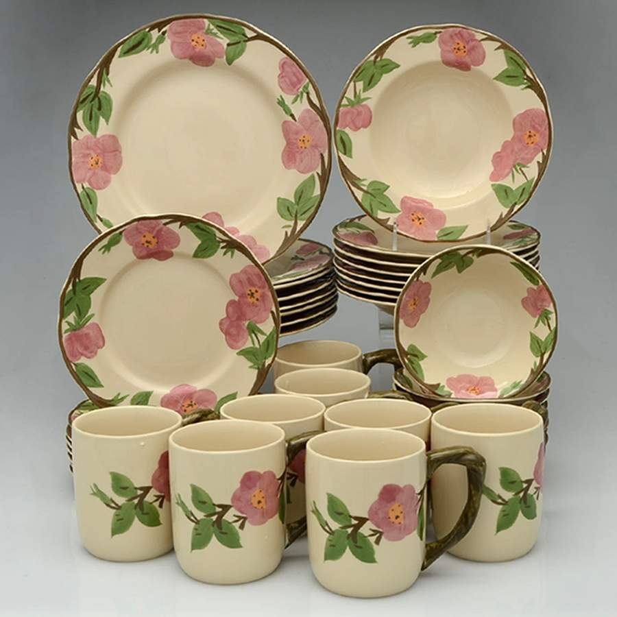 Desert Rose (China) 40 Piece Set by Franciscan-1