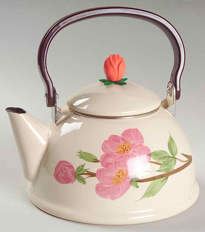 Desert Rose (China) Individual Metal Kettle & Lid by Franciscan-1