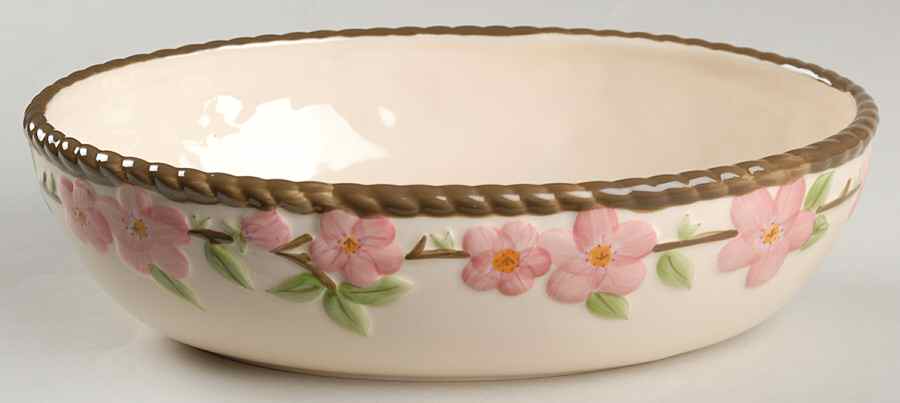 Desert Rose (China) 9" Oval Vegetable Bowl by Franciscan-1