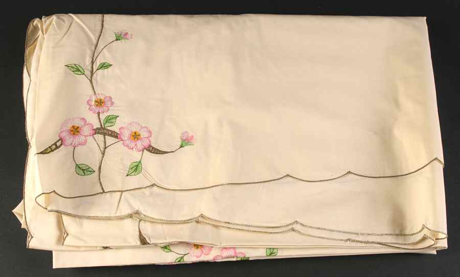 Desert Rose (China) 64" X 84" Oblong Tablecloth by Franciscan-1