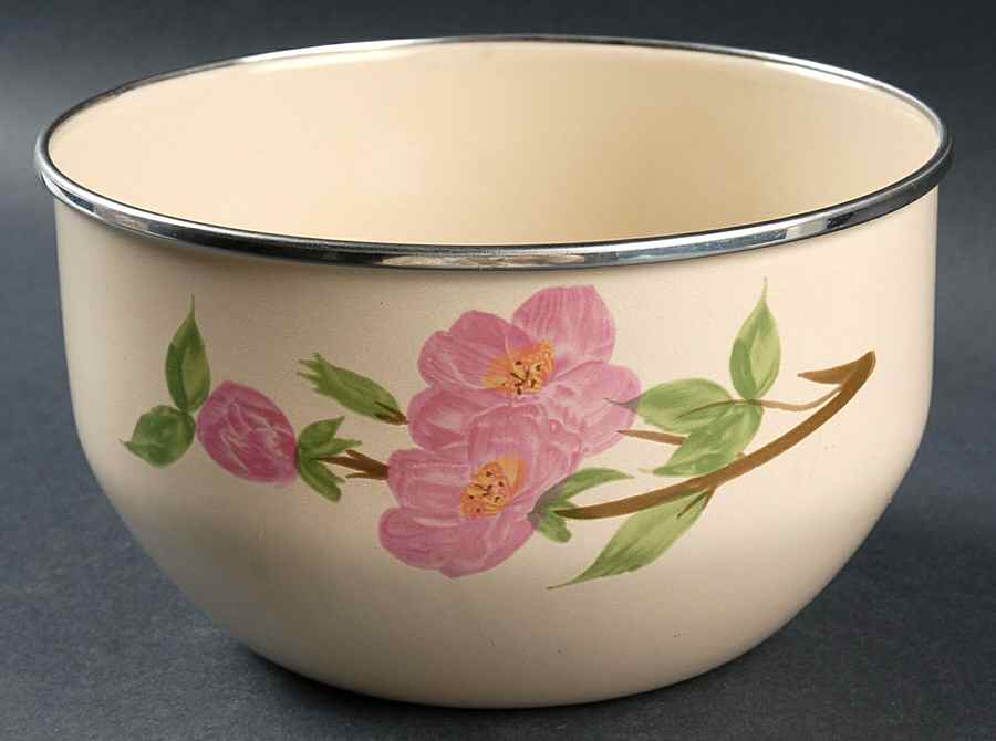 Desert Rose (China) 7" Metal Bowl by Franciscan-1