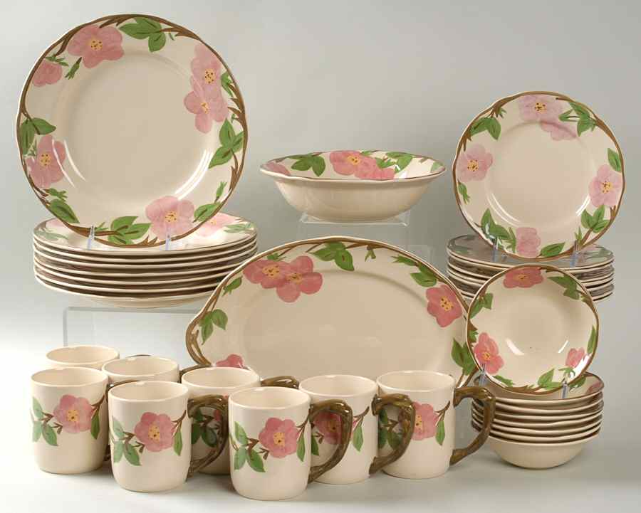 Desert Rose (China) 34 Piece Set by Franciscan-1