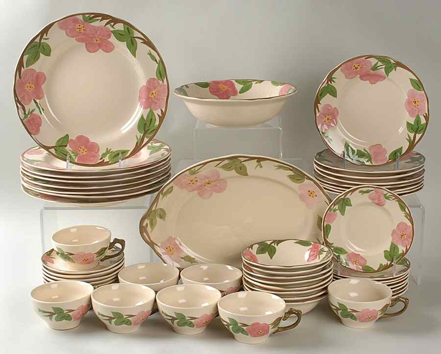 Desert Rose (China) 50 Piece Set by Franciscan-1