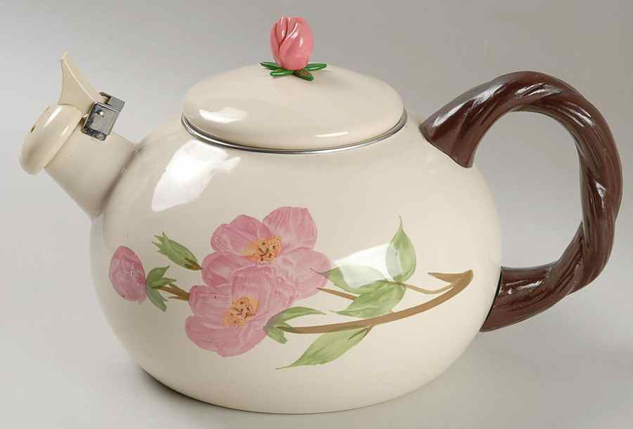 Desert Rose (China) Metal Kettle & Lid by Franciscan-1