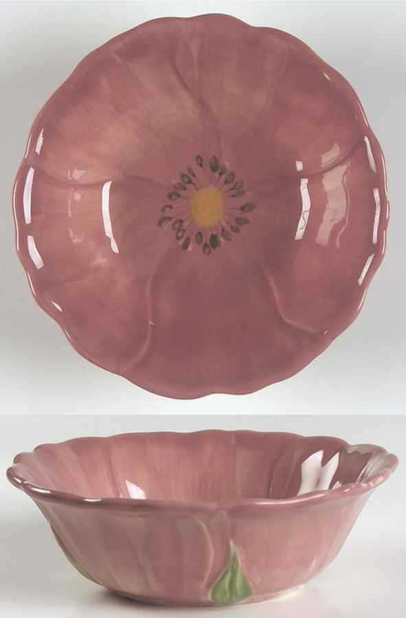 Desert Rose (China) Sculptured Cereal Bowl by Franciscan-1