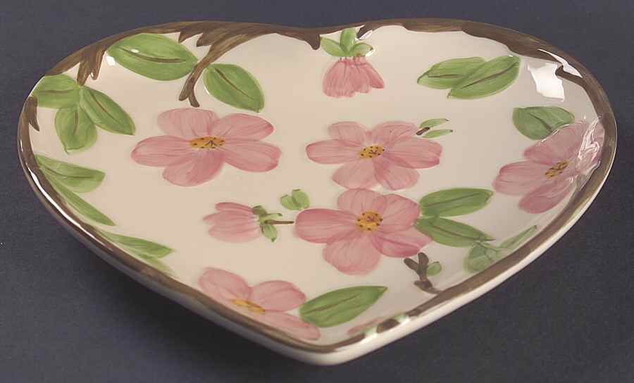 Desert Rose (China) Heart Shaped Dish by Franciscan-1