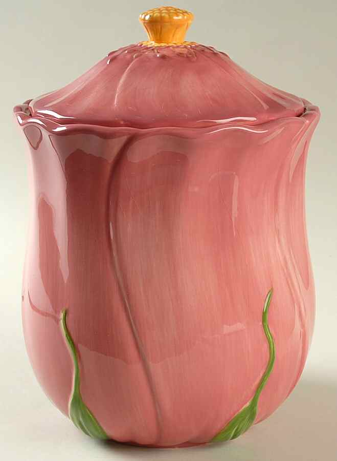 Desert Rose (China) Large Canister & Lid by Franciscan-1
