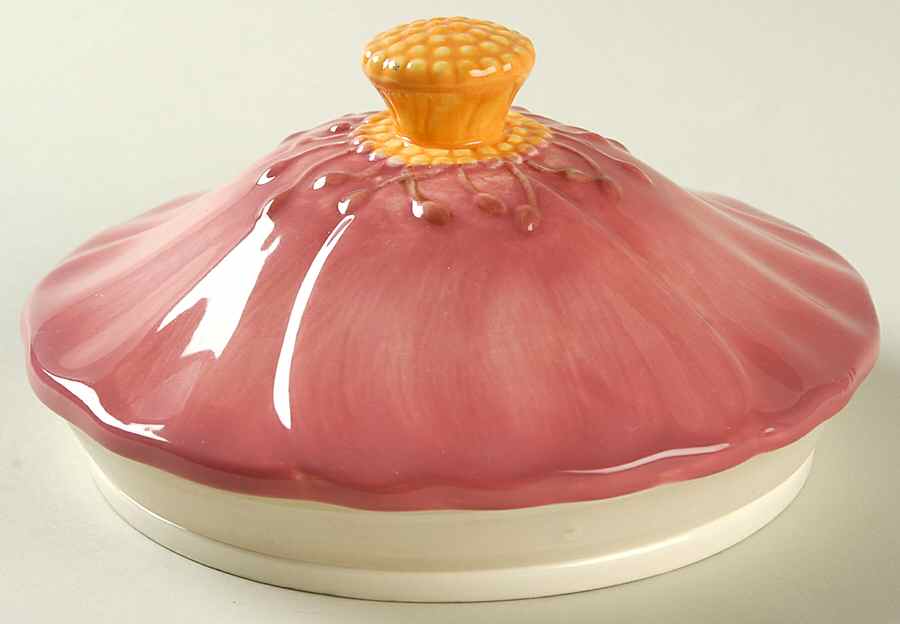 Desert Rose (China) Lid for Large Canister by Franciscan-1