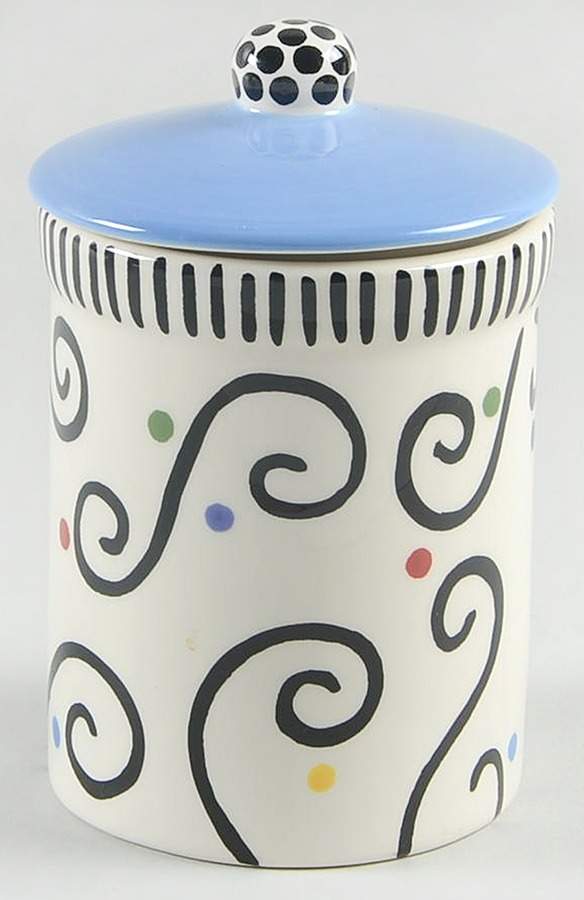 Happy Together Small Canister & Lid by Caffco-1