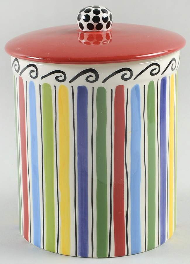 Happy Together Large Canister & Lid by Caffco-1