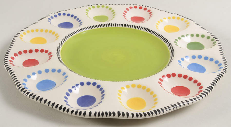 Happy Together Deviled Egg Plate by Caffco-1