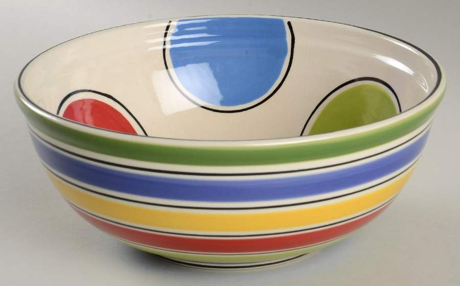 Happy Together 8" Round Serving Bowl by Caffco-1