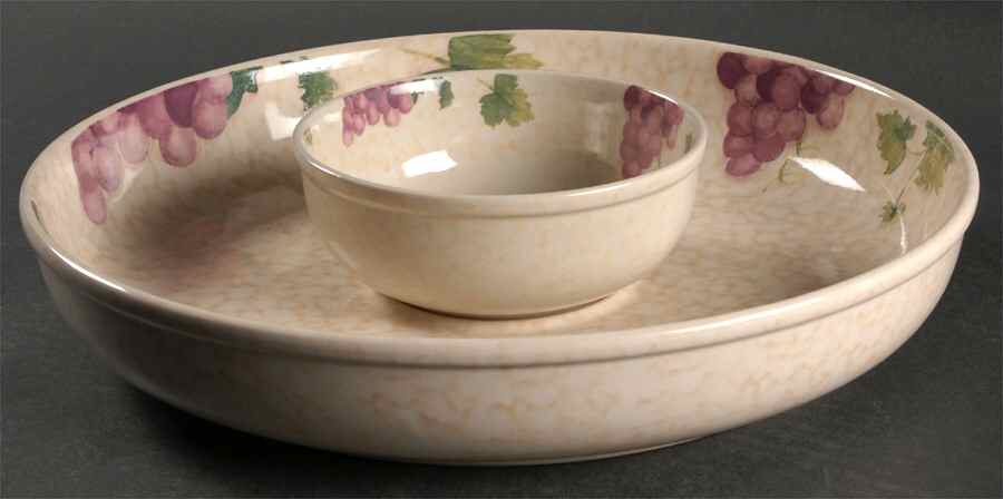 Grape Valley (2 Piece) Chip & Dip Set by Fairfield-1