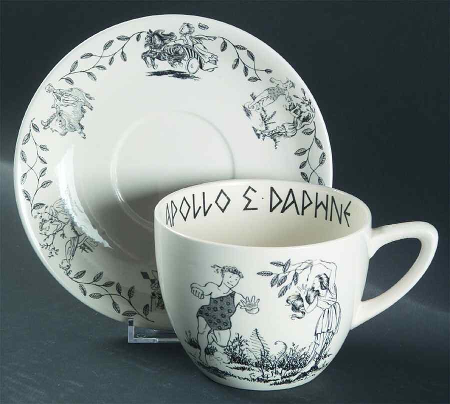 FIL16 Breakfast Cup & Saucer Set by S Fieldings & Co.-1