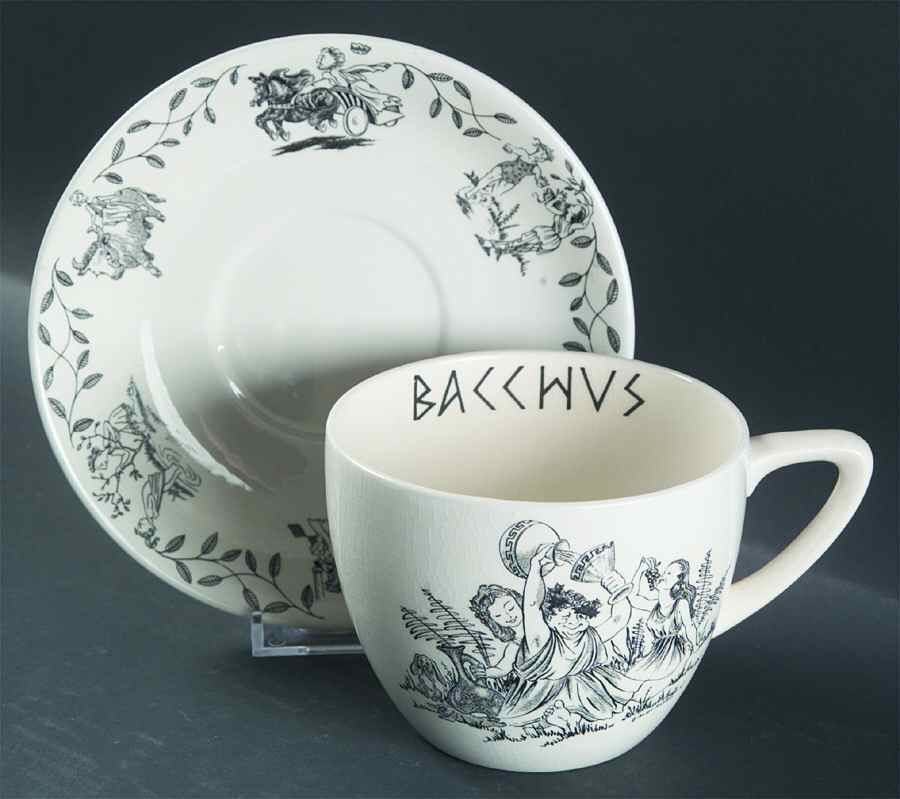 FIL16 Breakfast Cup & Saucer Set by S Fieldings & Co.-1