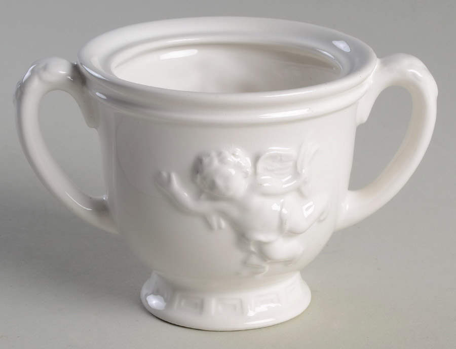Cherubs Sugar Bowl No Lid by Fitz and Floyd-1