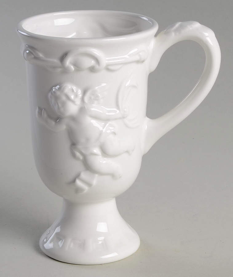 Cherubs Pedestal Mug by Fitz and Floyd-1