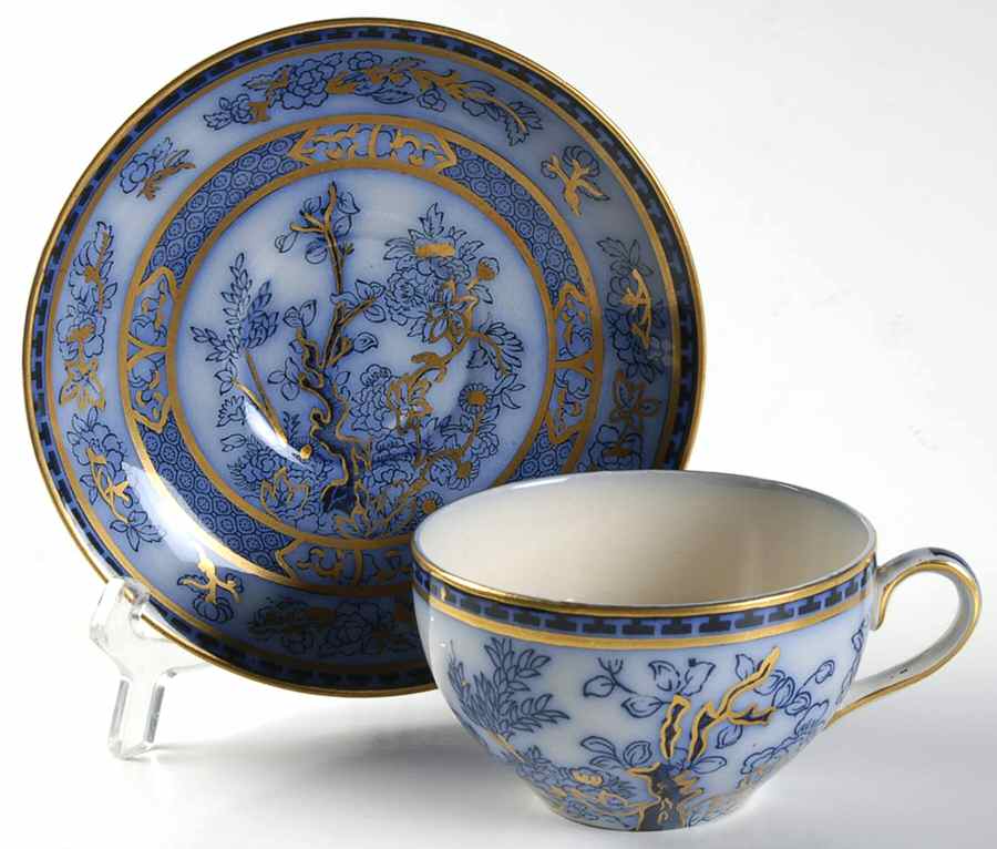 FON97 Flat Cup & Saucer Set by Fondeville-1