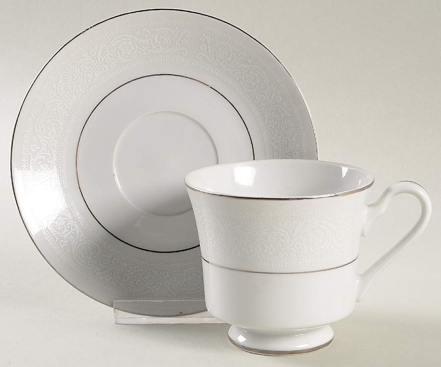 FCC184 Footed Cup & Saucer Set by Fine China of China-1