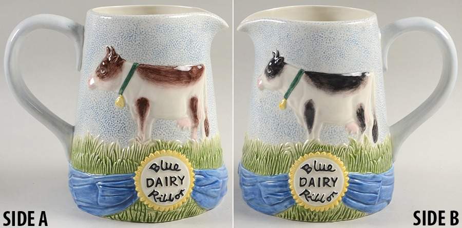 Blue Ribbon Dairy Pitcher by Fitz & Floyd-1