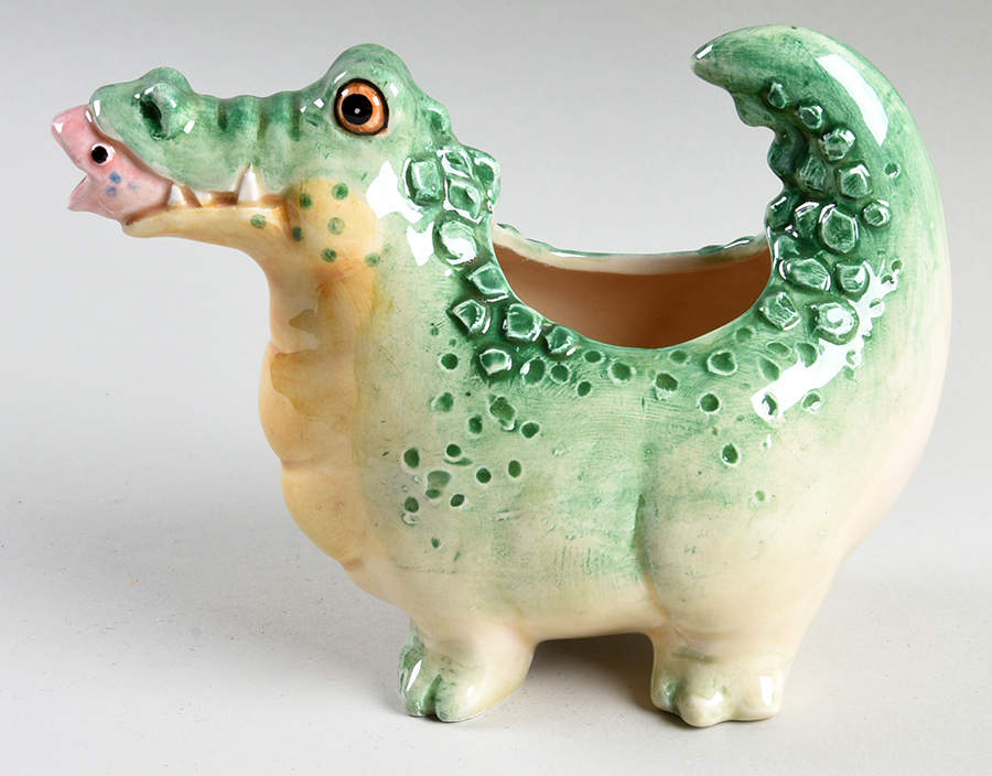 Alligator Collection Creamer by Fitz & Floyd-1