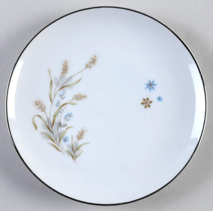 Prairie Wheat Bread & Butter Plate by Fine China of Japan-1