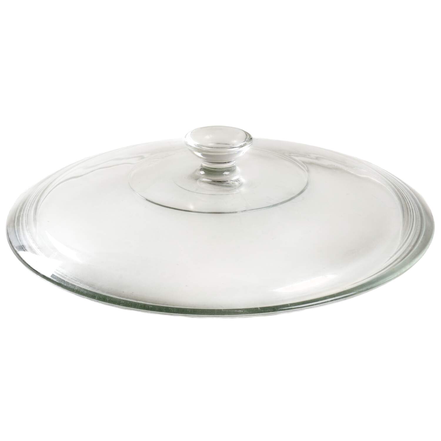 Blue Sponged Lid for 2 Qt Round Covered Casserole by Friendship-1