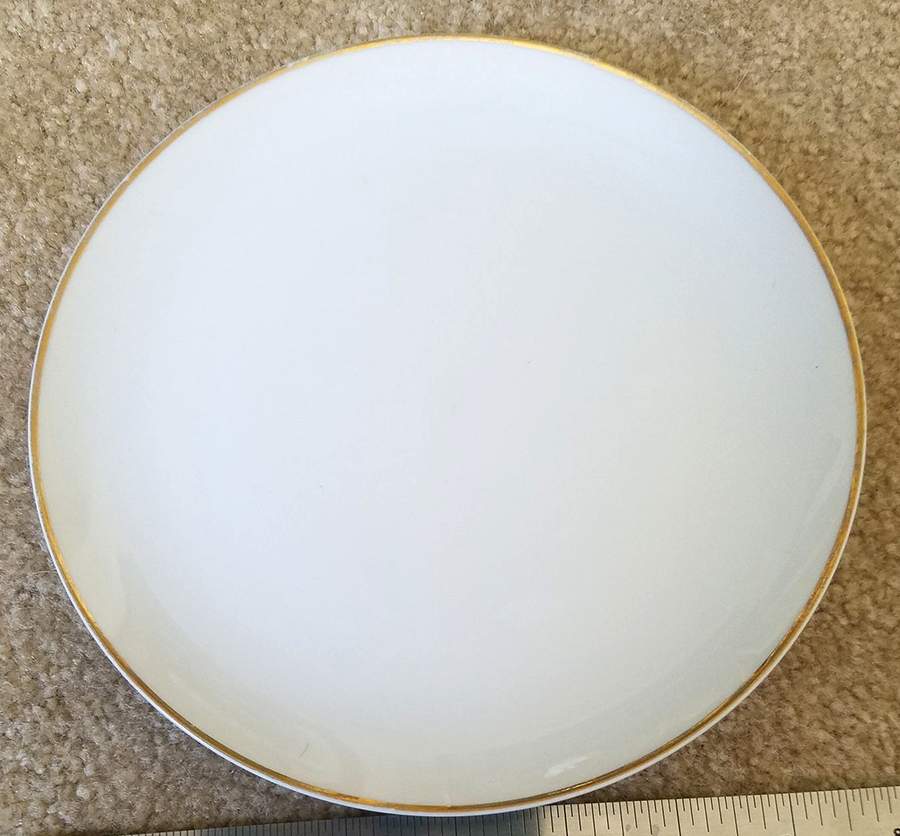 Wedding Ring Salad Plate by Fine China of Japan-1