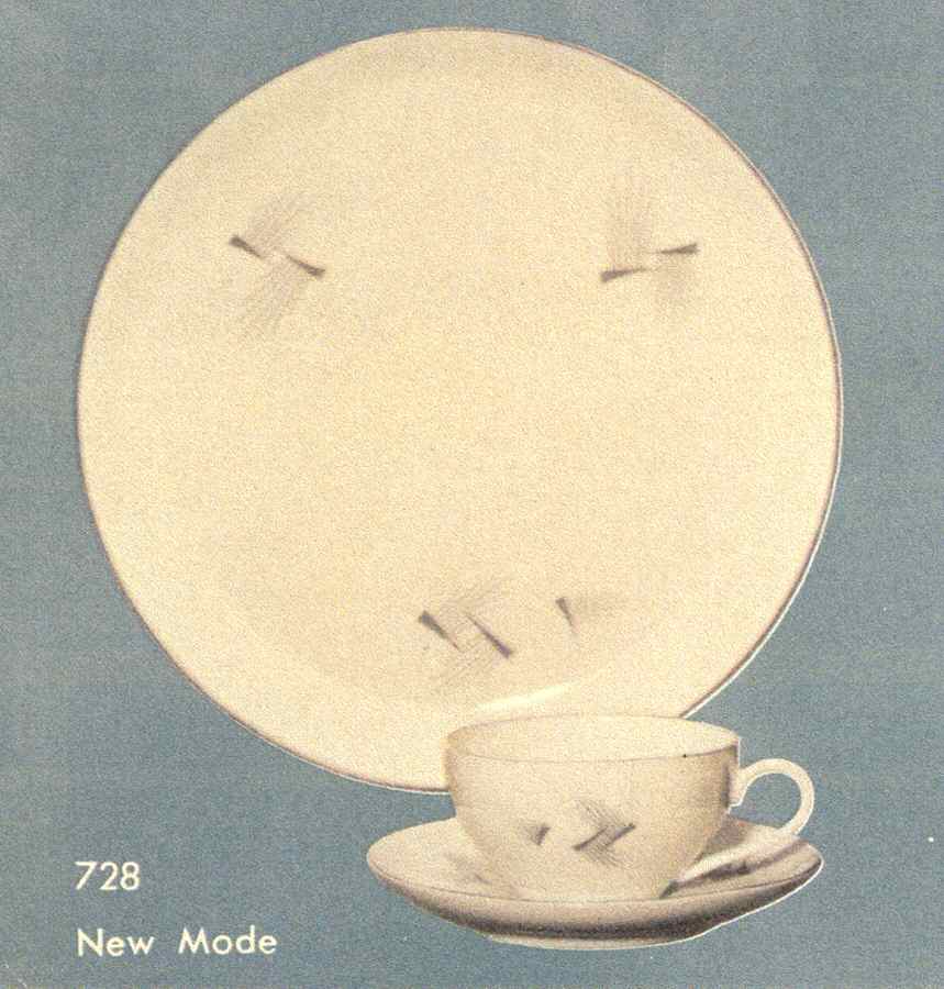 New Mode Dinner Plate by Fukagawa-1