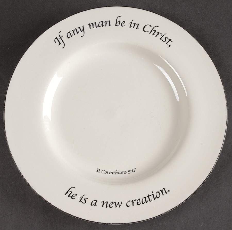 Salvation Collection Dinner Plate by Feed on the Word-1